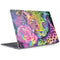 Neon Rainbow Cheetah with Rose by Sheena Pike Surface Laptop 3 13.5in Skin