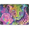 Neon Rainbow Cheetah with Rose by Sheena Pike Surface Pro 9 Skin