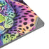 Neon Rainbow Cheetah with Rose by Sheena Pike Universal Laptop 12in (9.8 x 6.8in) Skin