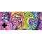Neon Rainbow Cheetah with Rose by Sheena Pike Xbox Adaptive Controller Skin