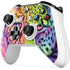 Neon Rainbow Cheetah with Rose by Sheena Pike Xbox One S All-Digital Edition Bundle Skin