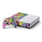 Neon Rainbow Cheetah with Rose by Sheena Pike Xbox One S Console and Controller Bundle Skin