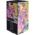 Neon Rainbow Cheetah with Rose by Sheena Pike Xbox Series X Console Skin