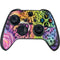 Neon Rainbow Cheetah with Rose by Sheena Pike Xbox Series X Controller Skin