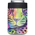 Neon Rainbow Cheetah with Rose by Sheena Pike Yeti Colster Can Insulator Skin