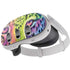 Neon Rainbow Cheetah with Rose by Sheena Pike Meta Quest 3 Skin