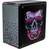 Liquid Blue Neon Skull with Glasses Cooler Master MasterBox Q300L Mini Tower Skin