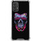 Liquid Blue Neon Skull with Glasses Galaxy A32 5G Clear Case