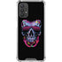 Liquid Blue Neon Skull with Glasses Galaxy A32 5G Clear Case