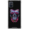 Liquid Blue Neon Skull with Glasses Galaxy A51 5G Clear Case