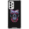 Liquid Blue Neon Skull with Glasses Galaxy A53 5G Clear Case