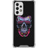 Liquid Blue Neon Skull with Glasses Galaxy A53 5G Clear Case