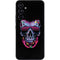 Liquid Blue Neon Skull with Glasses Galaxy A54 5G Skin