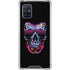 Liquid Blue Neon Skull with Glasses Galaxy A71 5G Clear Case