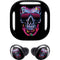 Liquid Blue Neon Skull with Glasses Galaxy Buds Pro Skin