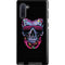 Liquid Blue Neon Skull with Glasses Galaxy Note 10 Pro Case