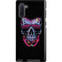 Liquid Blue Neon Skull with Glasses Galaxy Note 10 Pro Case