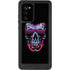 Liquid Blue Neon Skull with Glasses Galaxy Note20 5G Waterproof Case