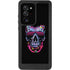 Liquid Blue Neon Skull with Glasses Galaxy Note20 Ultra 5G Waterproof Case