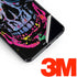 Liquid Blue Neon Skull with Glasses Galaxy S10 Plus Skin
