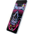 Liquid Blue Neon Skull with Glasses Galaxy S10e Skin