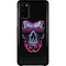 Liquid Blue Neon Skull with Glasses Galaxy S20 Lite Case