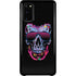 Liquid Blue Neon Skull with Glasses Galaxy S20 Lite Case