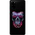 Liquid Blue Neon Skull with Glasses Galaxy S20 Plus Skin
