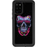 Liquid Blue Neon Skull with Glasses Galaxy S20 Plus Waterproof Case