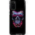Liquid Blue Neon Skull with Glasses Galaxy S20 Pro Case