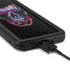 Liquid Blue Neon Skull with Glasses Galaxy S20 Waterproof Case