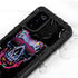 Liquid Blue Neon Skull with Glasses Galaxy S20 Waterproof Case