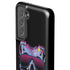 Liquid Blue Neon Skull with Glasses Galaxy S21 5G Pro Case