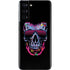 Liquid Blue Neon Skull with Glasses Galaxy S21 5G Skin