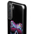Liquid Blue Neon Skull with Glasses Galaxy S21 Plus 5G Pro Case