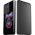Liquid Blue Neon Skull with Glasses Galaxy S21 Ultra 5G Pro Case