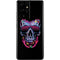 Liquid Blue Neon Skull with Glasses Galaxy S21 Ultra 5G Skin