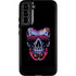 Liquid Blue Neon Skull with Glasses Galaxy S22 Plus Pro Case