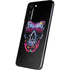 Liquid Blue Neon Skull with Glasses Galaxy S22 Plus Skin