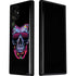 Liquid Blue Neon Skull with Glasses Galaxy S22 Ultra Pro Case