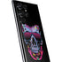 Liquid Blue Neon Skull with Glasses Galaxy S22 Ultra Skin