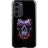 Liquid Blue Neon Skull with Glasses Galaxy S23 Plus Pro Case