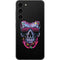 Liquid Blue Neon Skull with Glasses Galaxy S23 Plus Skin