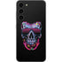 Liquid Blue Neon Skull with Glasses Galaxy S23 Plus Skin