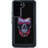 Liquid Blue Neon Skull with Glasses Galaxy S23 Plus Waterproof Case