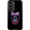 Liquid Blue Neon Skull with Glasses Galaxy S23 Pro Case