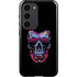 Liquid Blue Neon Skull with Glasses Galaxy S23 Pro Case