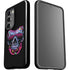 Liquid Blue Neon Skull with Glasses Galaxy S23 Pro Case