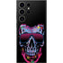 Liquid Blue Neon Skull with Glasses Galaxy S23 Ultra Skin