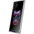 Liquid Blue Neon Skull with Glasses Galaxy S24 Ultra Clear Case